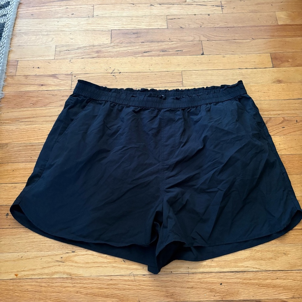 Madewell Black Pull On Shorts Size XXL